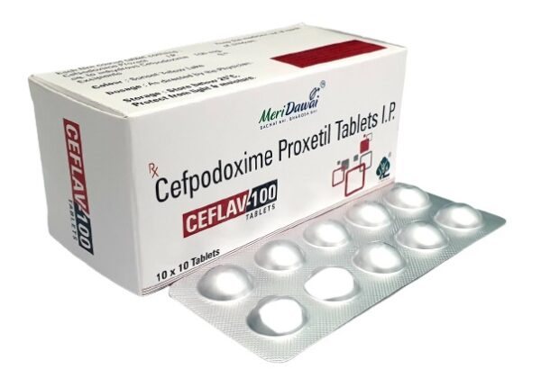 ceflav-100 tablets hl health care